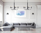 Żyrandol K-4971 z serii HARIS