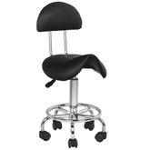 Taboret kosmetyczny 6001 czarny  118591