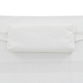 vidaXL Leżaki ze stolikiem, 2 szt., polirattan i textilene, czarne