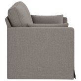 Sofa Ciemnoszary 139 x 78 x 80 cm tkanina