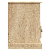 vidaXL Szafka pod TV, dąb sonoma, 80x35x50 cm, materiał drewnopochodny
