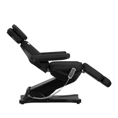 Elektryczny fotel kosmetyczny SILLON CLASSIC 3 silniki czarny 150220