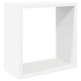 vidaXL Półki ścienne kostki, 2 szt., białe, 30x15x30 cm