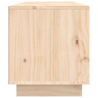 Szafka pod telewizor, 140x35x40 cm, lite drewno sosnowe