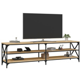 vidaXL Szafka pod TV, dąb sonoma, 180x40x50 cm materiał drewnopochodny