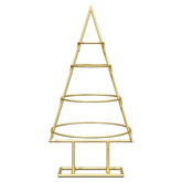Metalowa choinka świąteczna złoty 60 cm Stal Malowana Proszkowo
