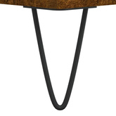 Szafka pod TV, przydymiony dąb, 102x36x50 cm vidaXL