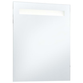 vidaXL Ścienne lustro łazienkowe z LED, 50 x 60 cm
