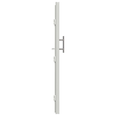 Drzwi Frontowe 98 x 208 cm PVC antracytowy