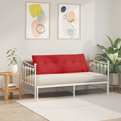 Poduszka na plecy Czerwony 140 x 19 x 50 cm tkanina