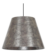 Lampa wisząca z abażurem Platino nowoczesna złota pojedyncza E27