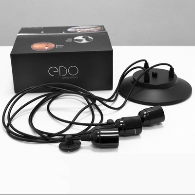 Lampa wisząca ARANEA 3xE27 czarny EDO777187 EDO Solutions