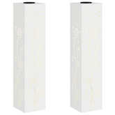 Słoneczna LED lampa na ścieżkę 2 pcs Biały