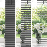 Żaluzja wenecka Srebrnoszary 213 x 130 cm 25 mm PVC
