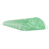 Szklarnia ze stalową ramą, zielona, 120 m?, 24x5x2,3 m