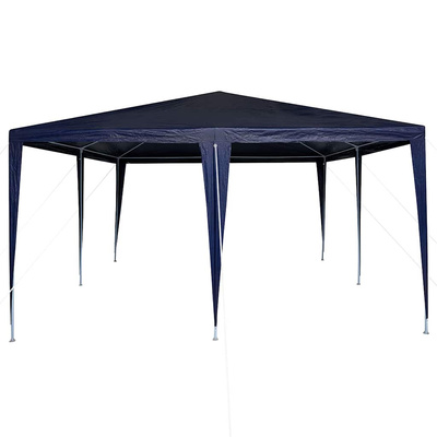 Namiot Imprezowy Niebieski 400 x 400 x 266 cm Polietylen i Stal