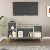 vidaXL Szafka pod TV, szarość betonu, 100x35x55 cm
