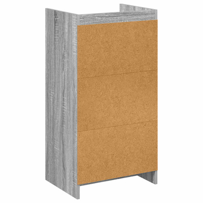 Szafka na buty Szary Sonoma 48 x 36 x 92 cm Drewno inżynieryjne