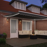 Rama markizy Ze LED Lights Biały 450 × 300 cm Aluminium
