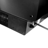 Grzejnik konwektorowy panelowy, szklany Heat GPH-S20DA czarny