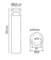 Lampa ogrodowa stojąca DL-500