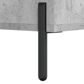 vidaXL Biurko, szarość betonu, 140x50x75 cm, materiał drewnopochodny wariant 8