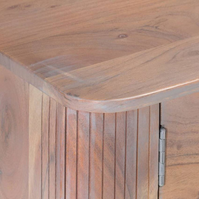 vidaXL Szafka pod TV, 118x30x40 cm, lite drewno akacjowe