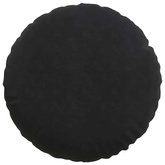 Poduszki na siedziska 2 pcs Czarny ?50 x 19 cm Aksamit