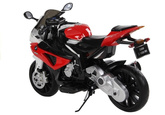 Motor Na Akumulator BMW S1000RR Dla Dzieci Czerwony Trójkołowy