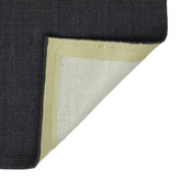vidaXL Dywanik, naturalny sizal, 80x250 cm, czarny