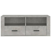 Szafka pod TV, szarość betonu, 100x35x40 cm vidaXL