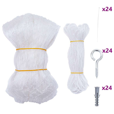 Siatka dla kota przezroczysta 12x3 m Nylon