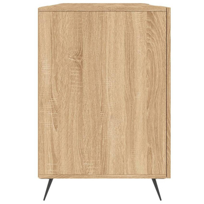 vidaXL Biurko, dąb sonoma, 140x50x75 cm, materiał drewnopochodny