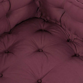 Poduszka do sofy paletowej 3 pcs Bordowy 120 x 80 x 38 cm