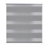 Roleta Zebra 140 x 175 cm Szara