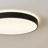 Plafon LED okrągły czarny Abigali 600*65mm 60W 3000K