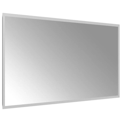 vidaXL Lustro łazienkowe z LED, 50x90 cm