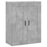 vidaXL Szafka wisząca, szarość betonu, 69,5x34x90 cm wariant 9