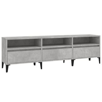 Szafka pod TV, szarość betonu, 150x30x44,5 cm vidaXL