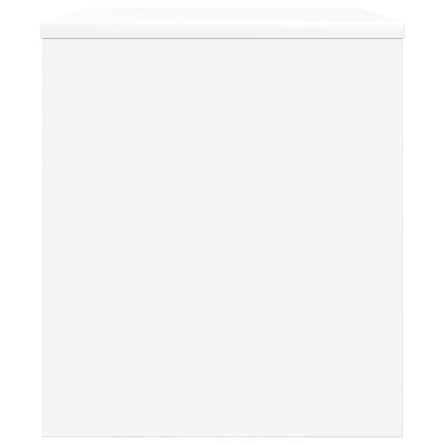 Szafka pod telewizor 60 x 35 x 40 cm Biały Drewno inżynieryjne