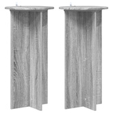 Stojak na rośliny 2 pcs Szary Sonoma 40 x 40 x 80 cm