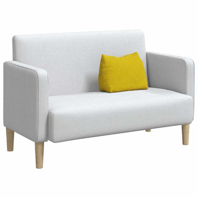 Poduszka na plecy Żółty 45 x 20 x 35 cm Tkanina sztruksowa