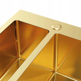 Zlewozmywak stalowy 1,5K AIDA gold