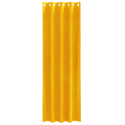 Zasłony zaciemniające 2 pcs Musztardowy Żółty 140 x 245 cm