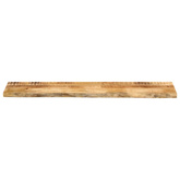 Blat stołu, 160x30x2,5 cm, naturalna krawędź, drewno mango