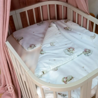 Kołdra Owieczki Biała 75x75 cm