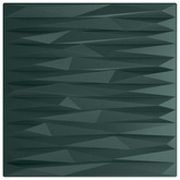 Panele ścienne 24 szt. 50 x 50 cm Zielony kamień Pianka XPS