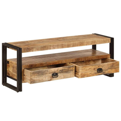 vidaXL Szafka pod TV, 120x35x45 cm, lite drewno mango