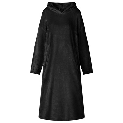 Bluza-koc Czarny S Flanela