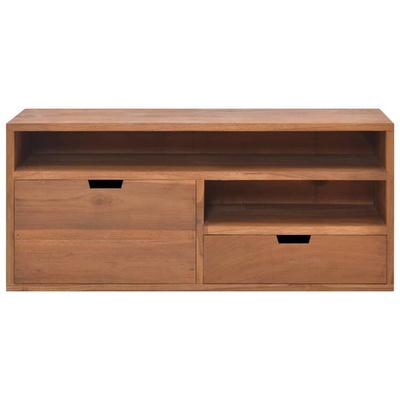 Szafka pod TV, 90x30x40 cm, lite drewno tekowe vidaXL